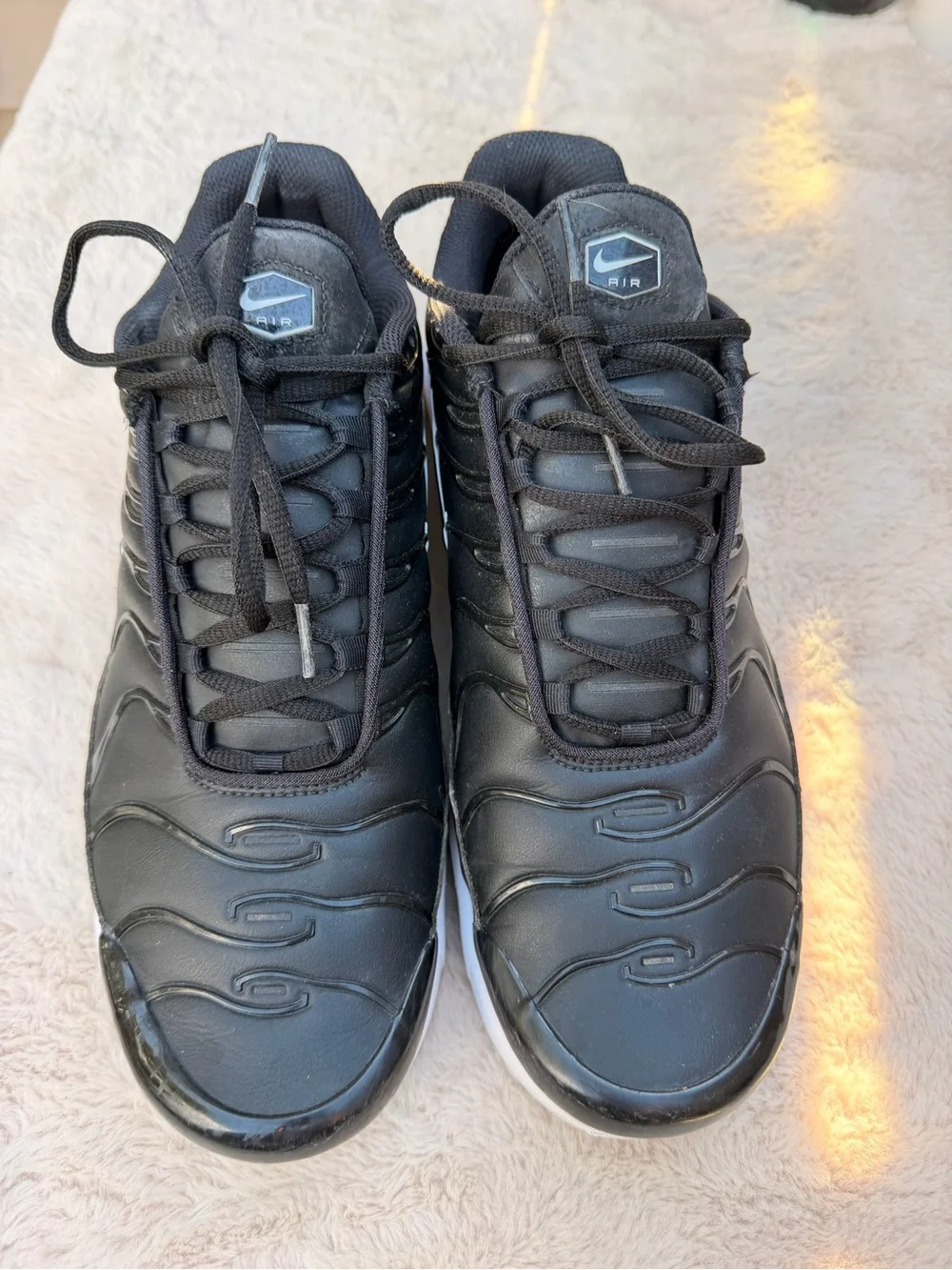 Nike Air Max Plus Golf 'Black Leather' Size 12